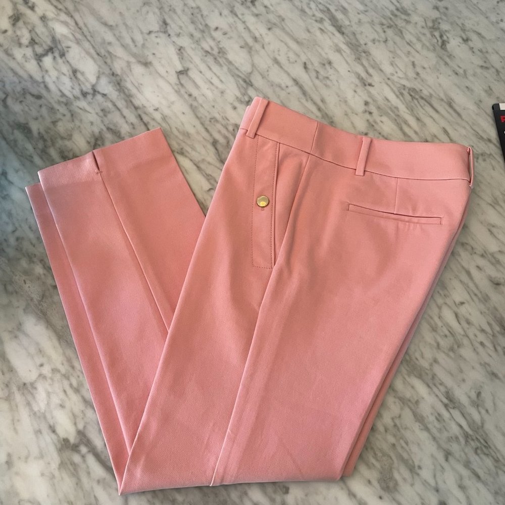 Loft Marisa Riveria Pink Skinny Pants With Front and Back Pockets - Size 0